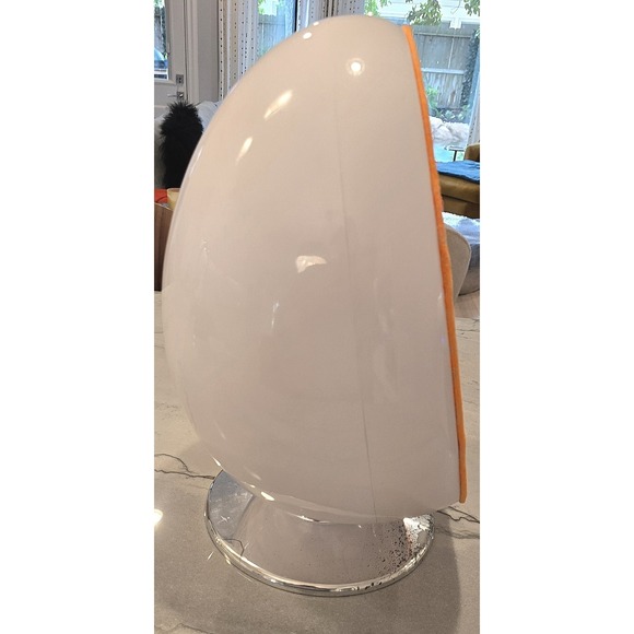 2014 American Girl Julie Doll Orange Egg Chair READ Description.  No Ottoman - Picture 5 of 14